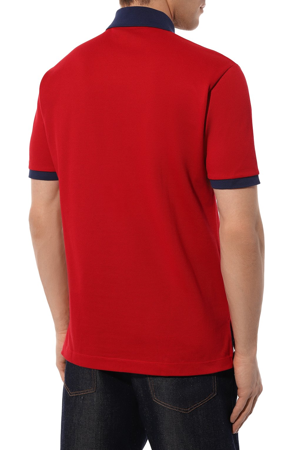 Хлопковое поло GUCCI, арт. 625323 XJCNZ, фото 4