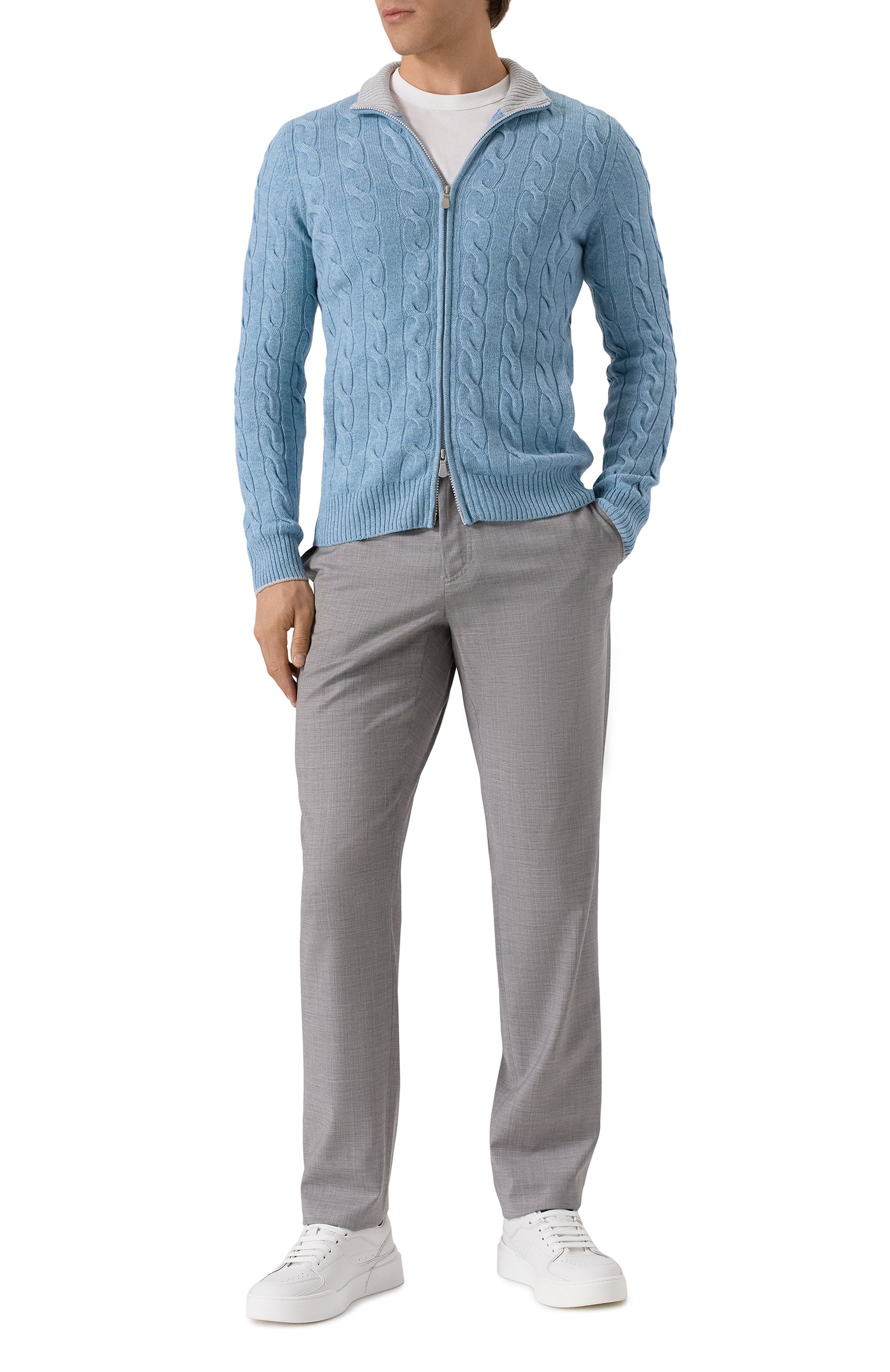 Кардиган из шерсти и кашемира GRAN SASSO, арт. 23161/19672, фото 2