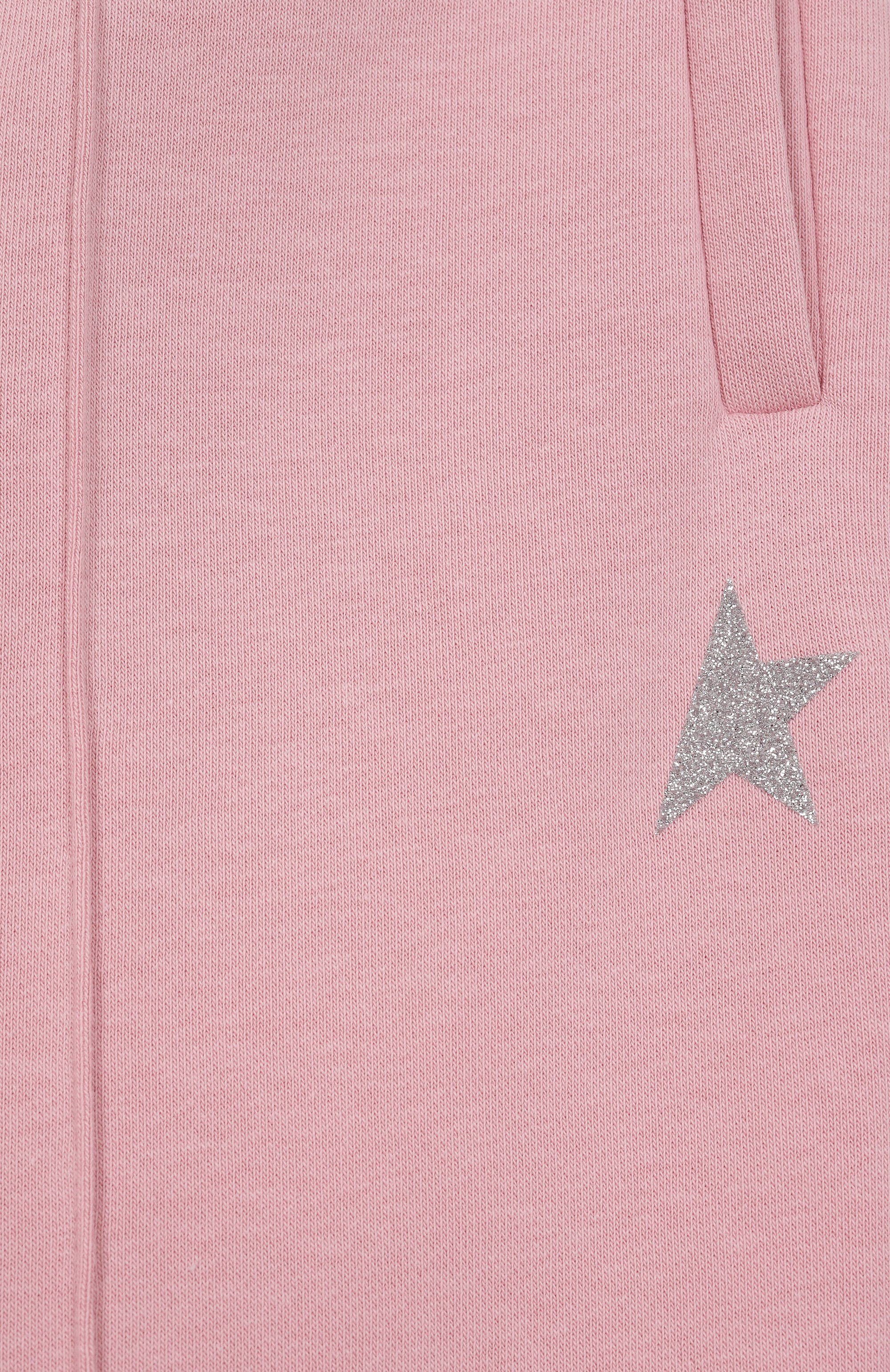 Хлопковые брюки GOLDEN GOOSE DELUXE BRAND светло-розового цвета по цене 13650 руб., арт. GKP01280.P000917, фото 3 Хлопковые брюки GOLDEN GOOSE DELUXE BRAND, арт. GKP01280.P000917, фото 3