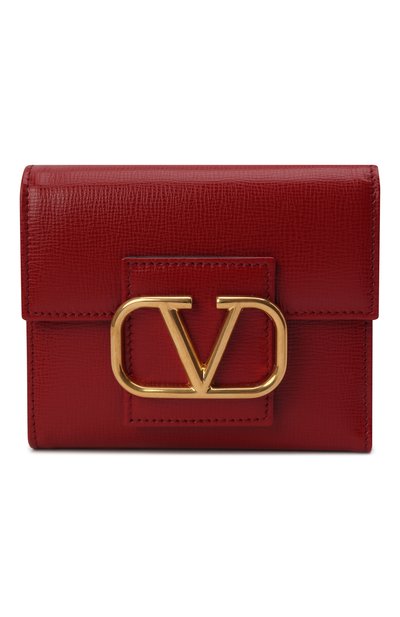 Кожаное портмоне vlogo signature VALENTINO, арт. XW2P0X40/CPD, фот о 1