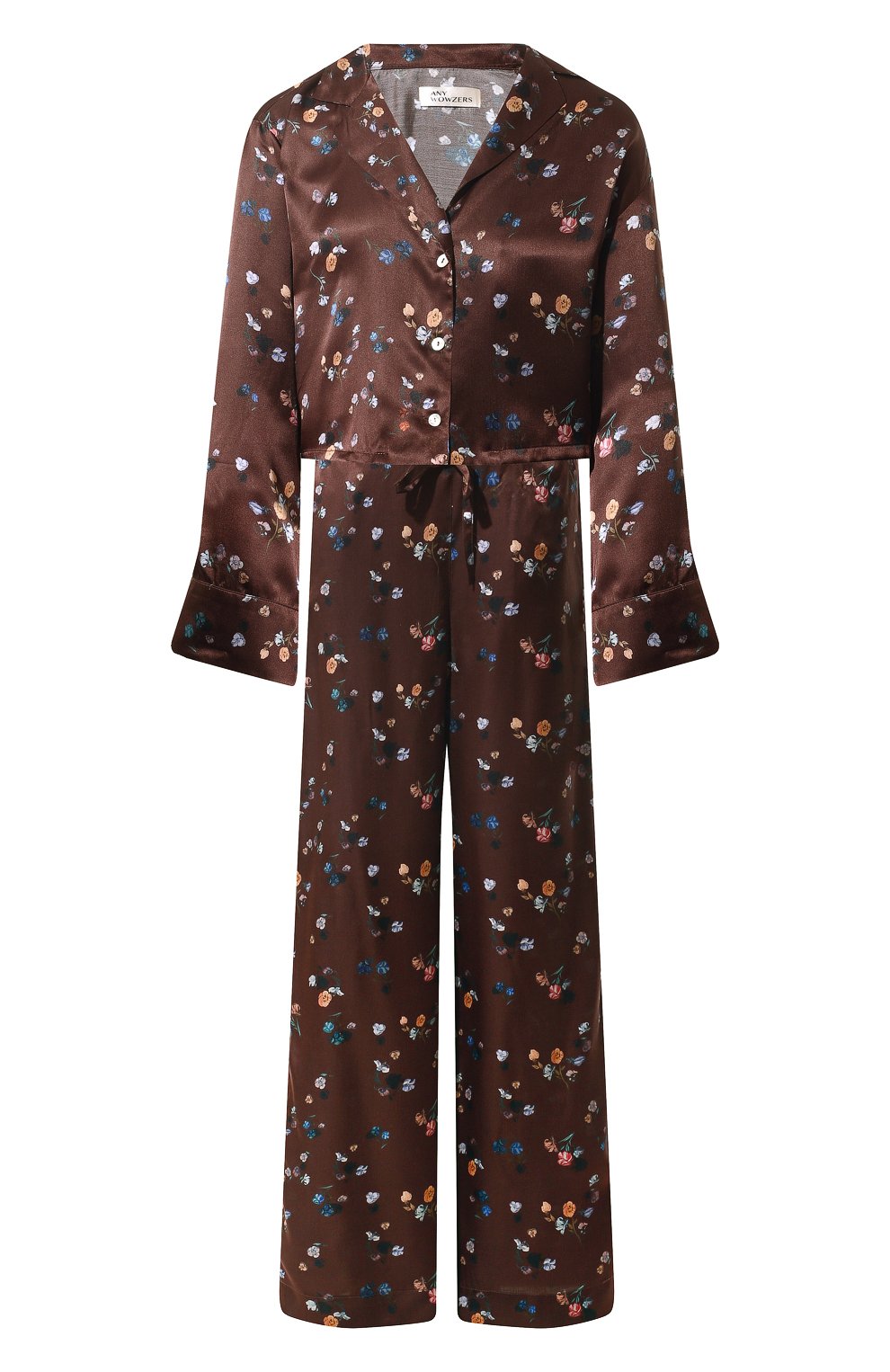 Пижама из хлопка и шелка ANY WOWZERS, арт. RTZ02-CHOC, фото 1