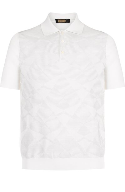 Поло с короткими рукавами из смеси шелка и хлопка ZILLI, арт. MBP-PB412-CAMU1/MC03, фото 1