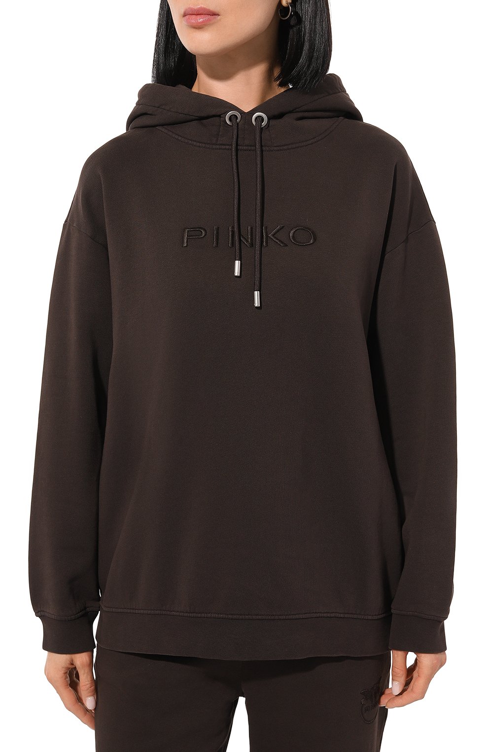 Хлопковое худи PINKO, арт. 101685/A21P, фото 3