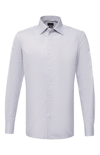 Хлопковая сорочка ZEGNA, арт. 801026/9MS0PA, фото 1