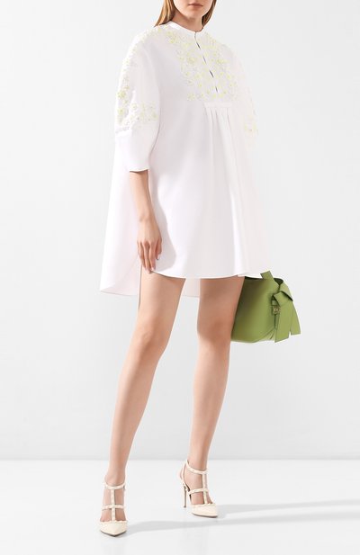 Кожаные туфли rockstud с ремешками VALENTINO, арт. NW1S0393/VB8, фото 2