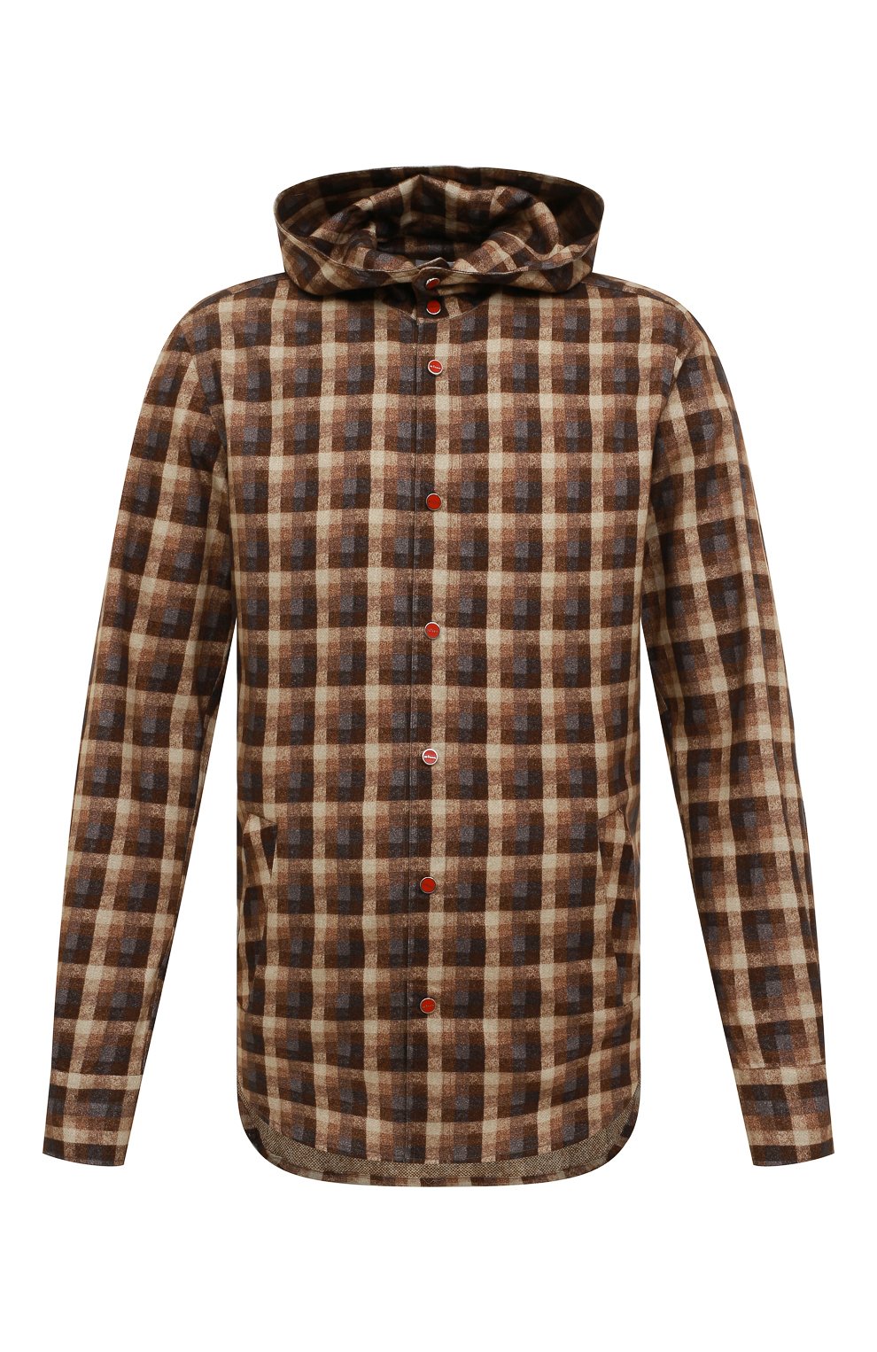 Хлопковая рубашка KITON, арт. UMCMARH0830802/46-50, фото 1