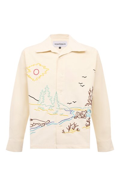 Вельветовая рубашка CARNE BOLLENTE, арт. AW23LS0204, фото 1