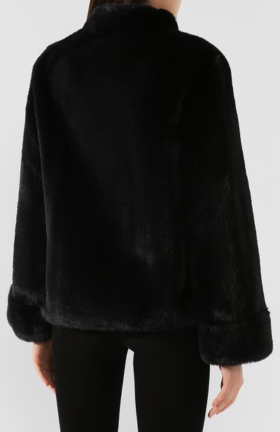 Укороченная шуба из эко-меха EMPORIO ARMANI, арт. 6G2B83/2NUPZ, фото 4
