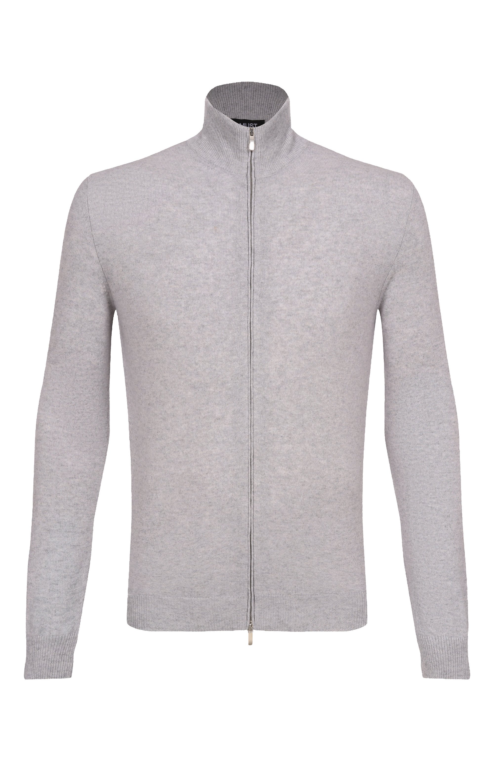 Кашемировый кардиган MVST светло-серого цвета по цене 129500 руб., арт. BM12-108PLG0, фото 1 Кашемировый кардиган MVST, арт. BM12-108PLG0, фото 1