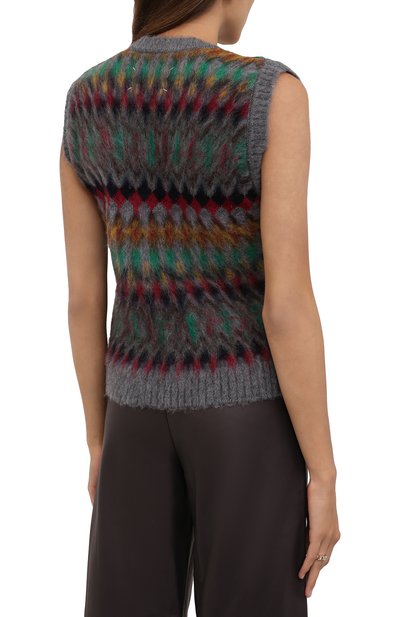 Шерстяной жилет MAISON MARGIELA, арт. S51HA1164/S17837, фото 4