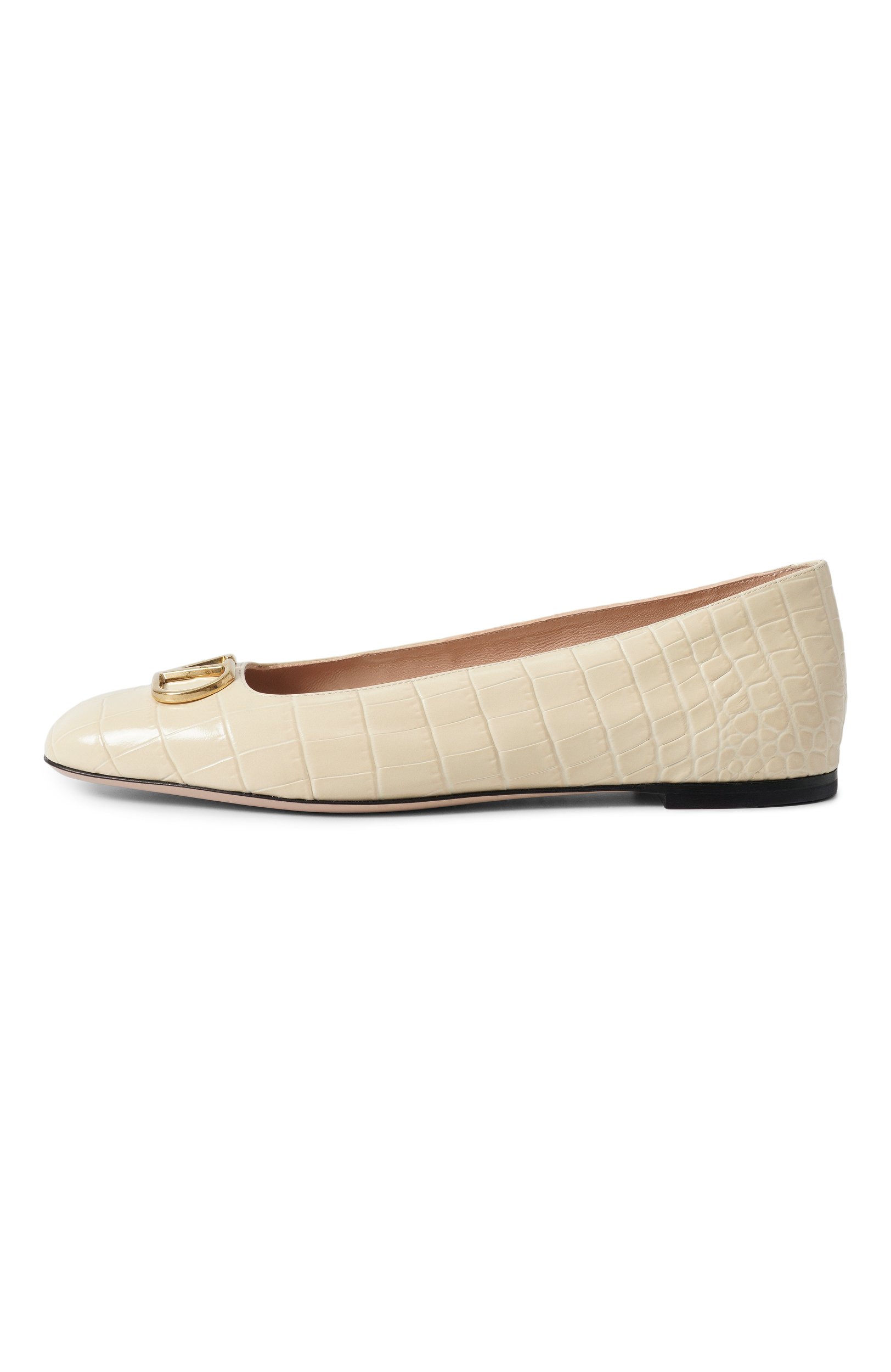 Кожаные балетки vlogo signature VALENTINO, арт. 9W2S0PI8/LUR, фото 4