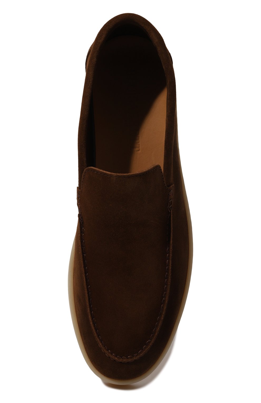 Замшевые слипоны BLU BARRETT коричневого цвета по цене 45200 руб., арт. CLI0-12299.2, фото 6 Замшевые слипоны BLU BARRETT, арт. CLI0-12299.2, фото 6