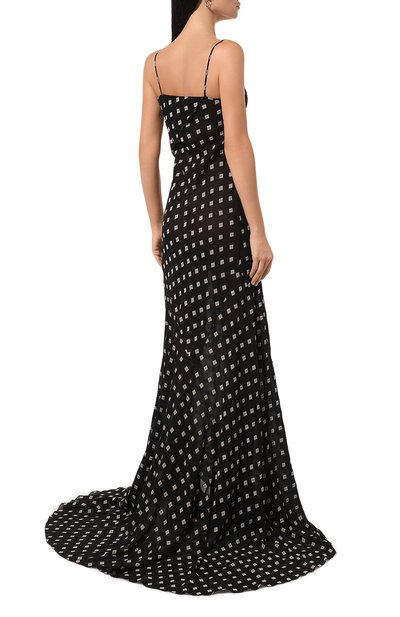 Платье из вискозы ANN DEMEULEMEESTER, арт. 2402-W-DR25-FA540-D0092, фото 4