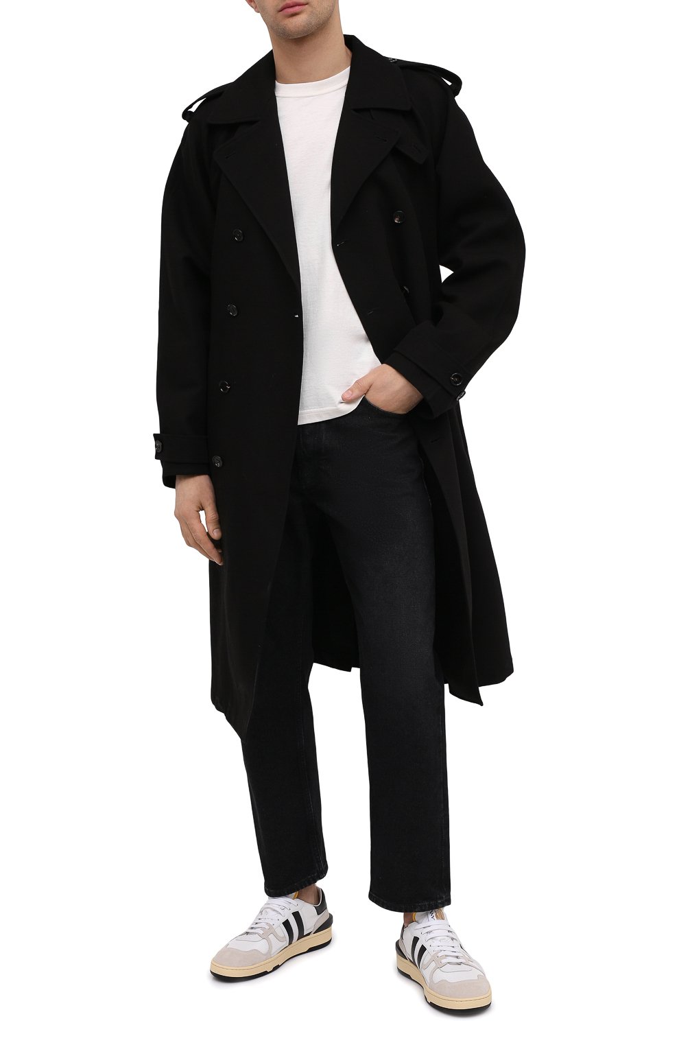 Комбинированные кеды LANVIN, арт. FM-SKDK00-NAS1-P21, фото 2