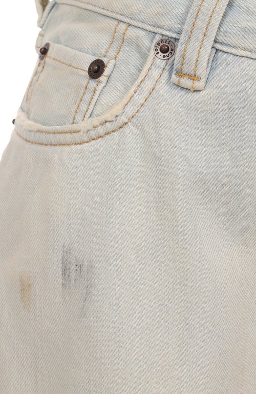 Джинсы Acne Studios ACNE STUDI0S 2023F FN SH0REBREAK/A00518 Голубой  ACNE STUDI0S 2023F FN SH0REBREAK/A00518 Фото 6