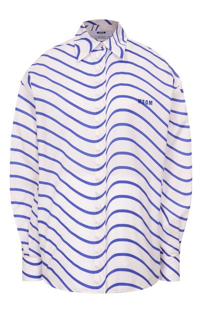 Женская хлопковая рубашка MSGM, арт. 3842MDE14X 257352/257352