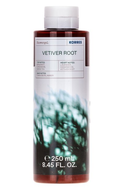 Женского гель для душа "ветивер" (250ml) KORRES, арт. 5203069090899