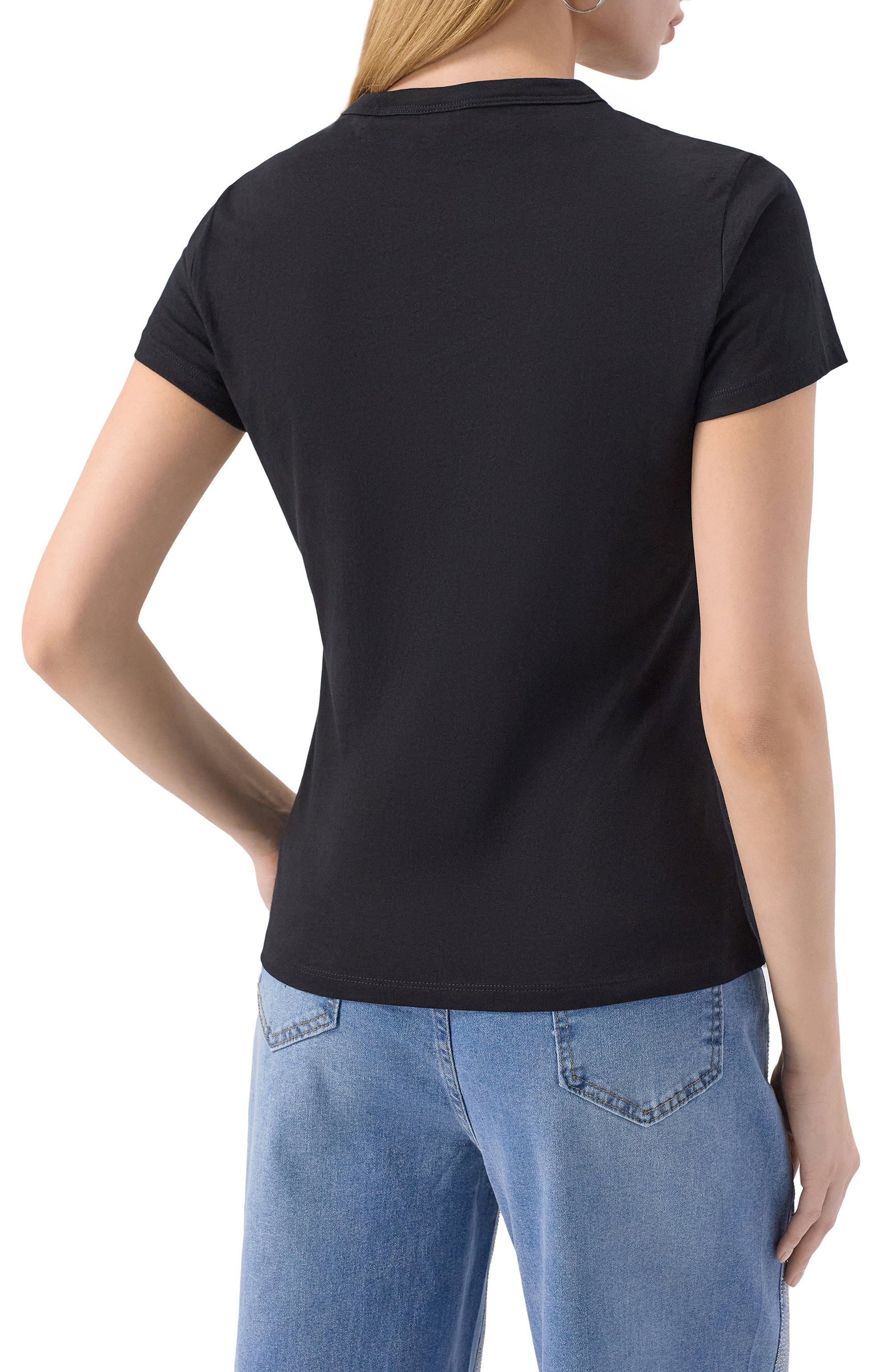 Хлопковая футболка BOSS ORANGE, арт. 50545287, фото 4