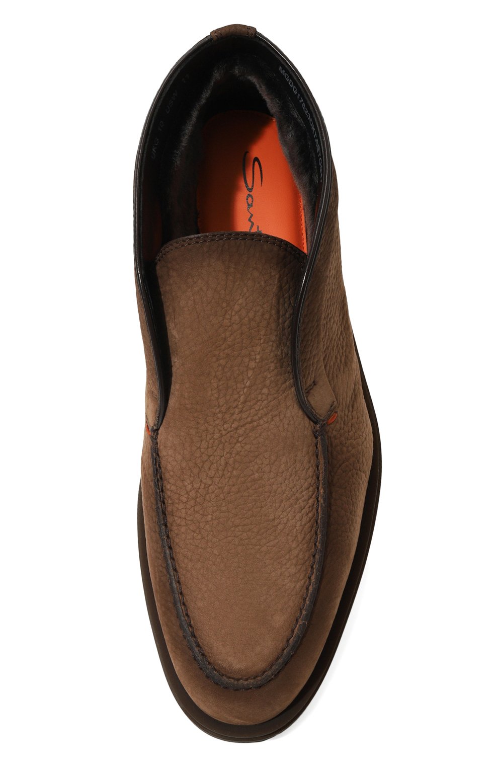 Замшевые ботинки detroit SANTONI, арт. MGDG17823DKTAETG, фото 6