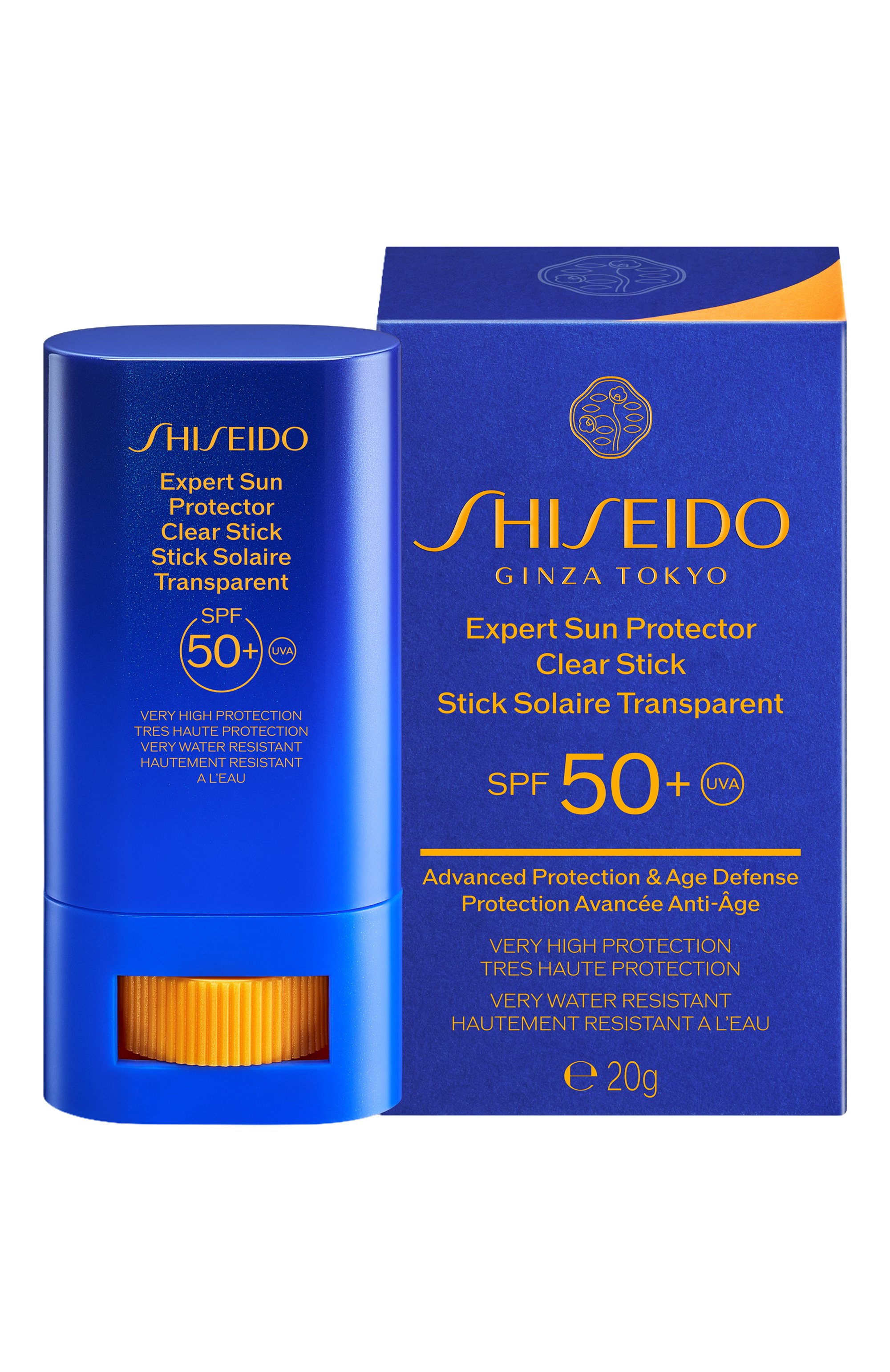Прозрачный солнцезащитный стик shiseido expert sun spf 50+ (20g) SHISEIDO, арт. 22299SH, фото 3