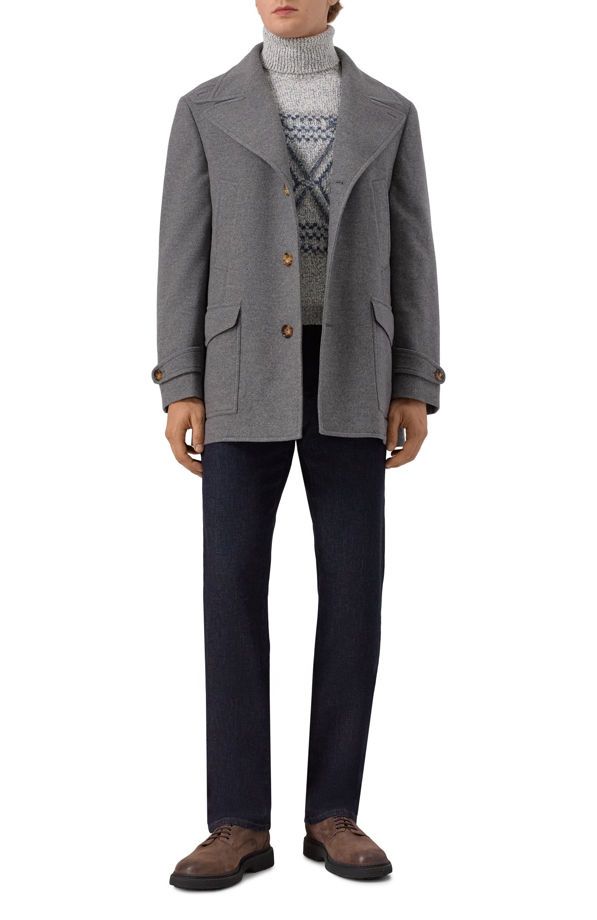 Замшевые дерби PANTANETTI, арт. 19019A/HUR0N, фото 2