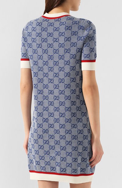 Платье из смеси шерсти и хлопка GUCCI, арт. 579787/XKARI, фото 4