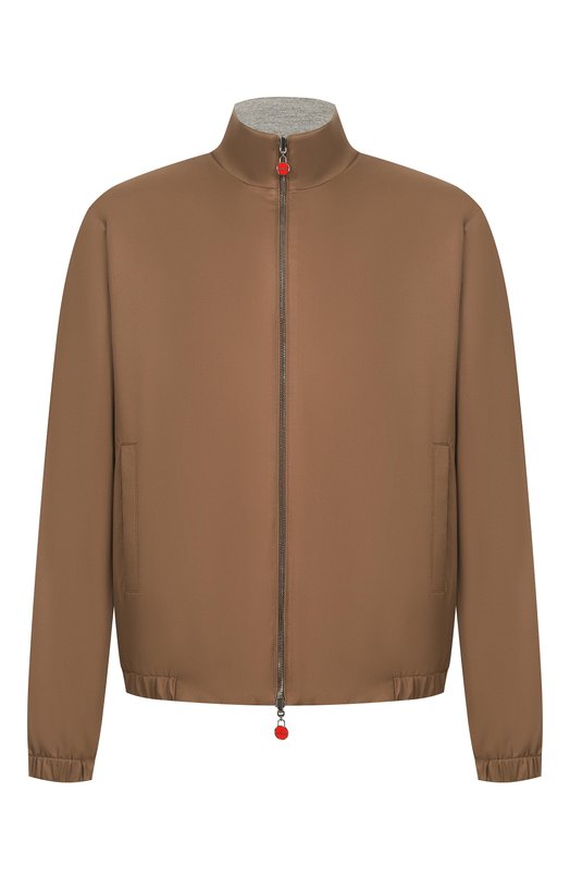Двусторонний бомбер Kiton UW2306V0820H_001 Коричневый UW2306V0820H_001
