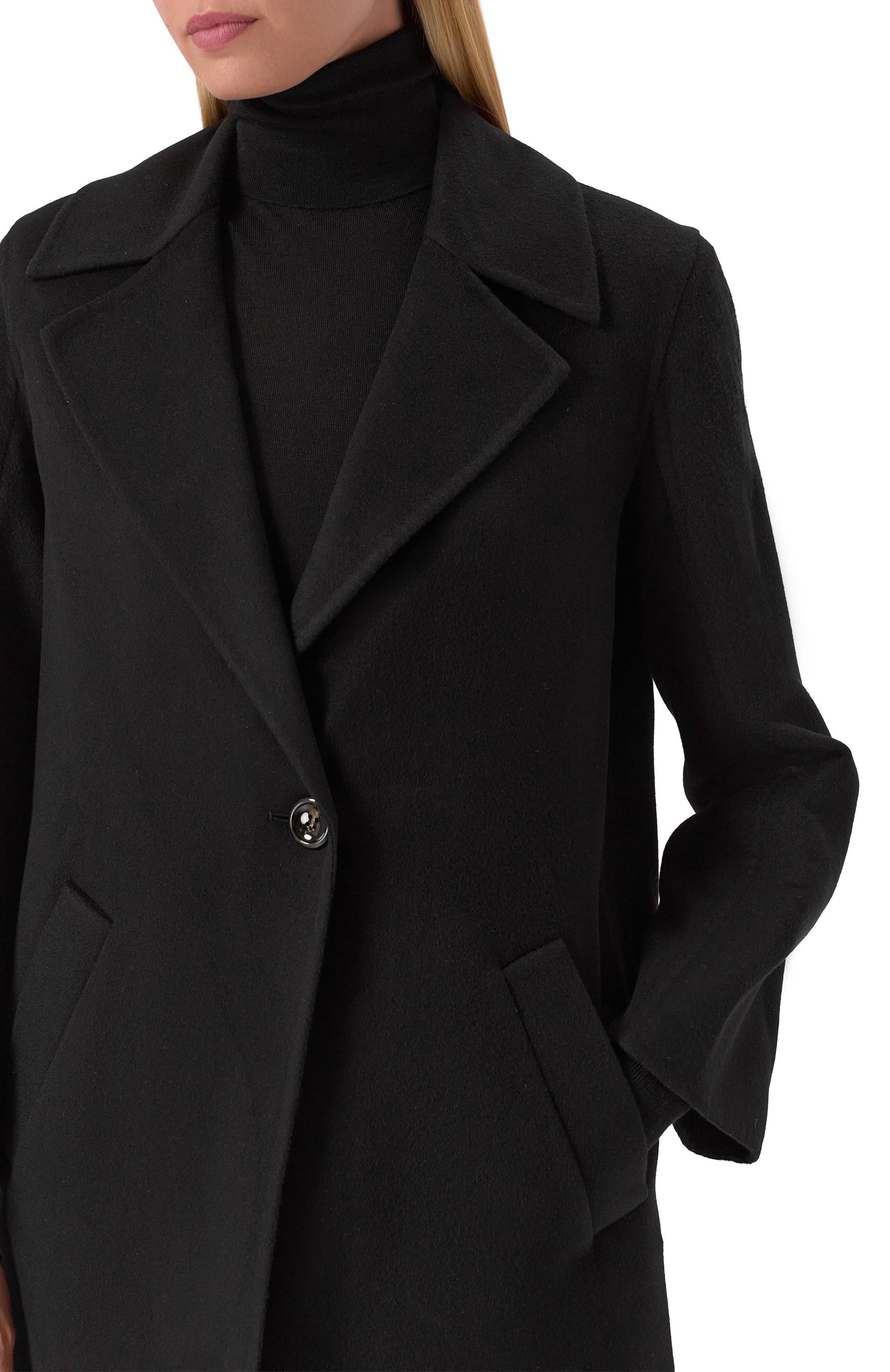 Пальто из шерсти и кашемира MANZONI24, арт. 25M1357-DB1/48, фото 5