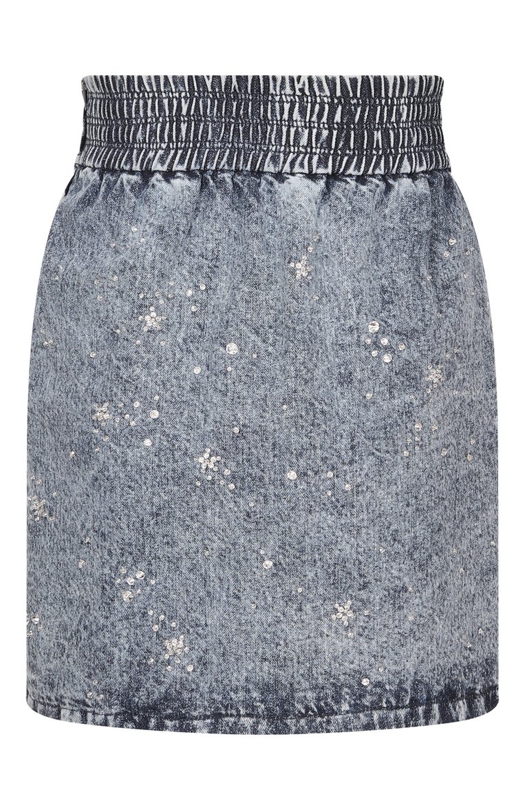 Джинсовая юбка MIU MIU, арт. GWD166-1S91-F0008, фото 2