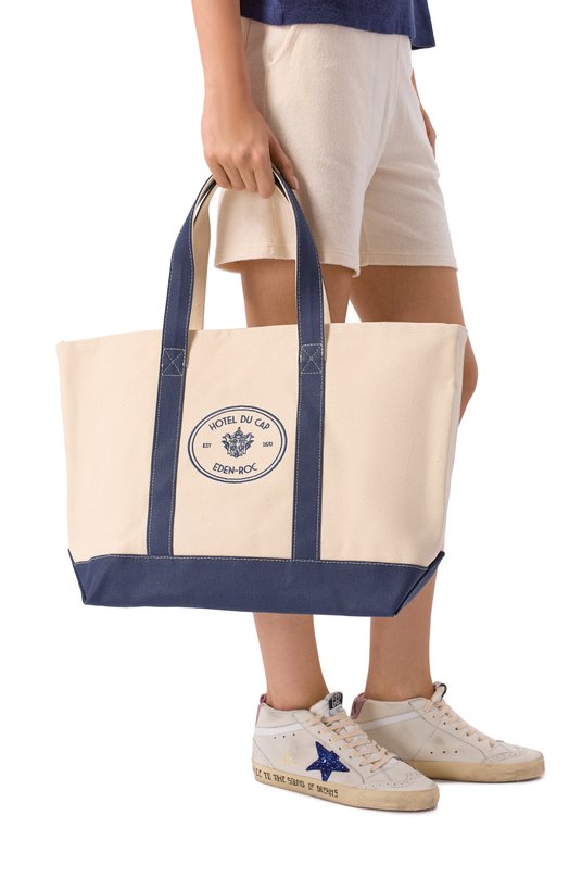Сумка-тоут Sporty & Rich x Hotel Eden Roc Sporty and Rich BA00660673BE06 Кремовый  BA00660673BE06 Фото 2