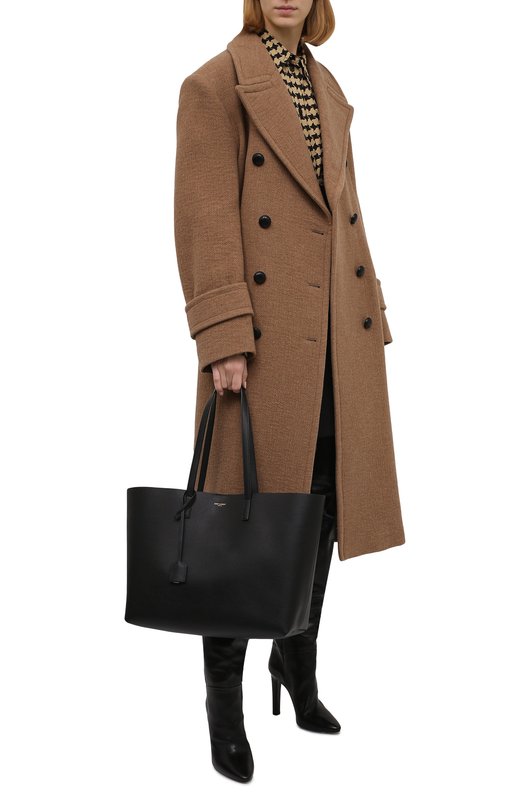 Сумка-тоут Shopping large Saint Laurent 600281/CSV0J Чёрный  600281/CSV0J Фото 3