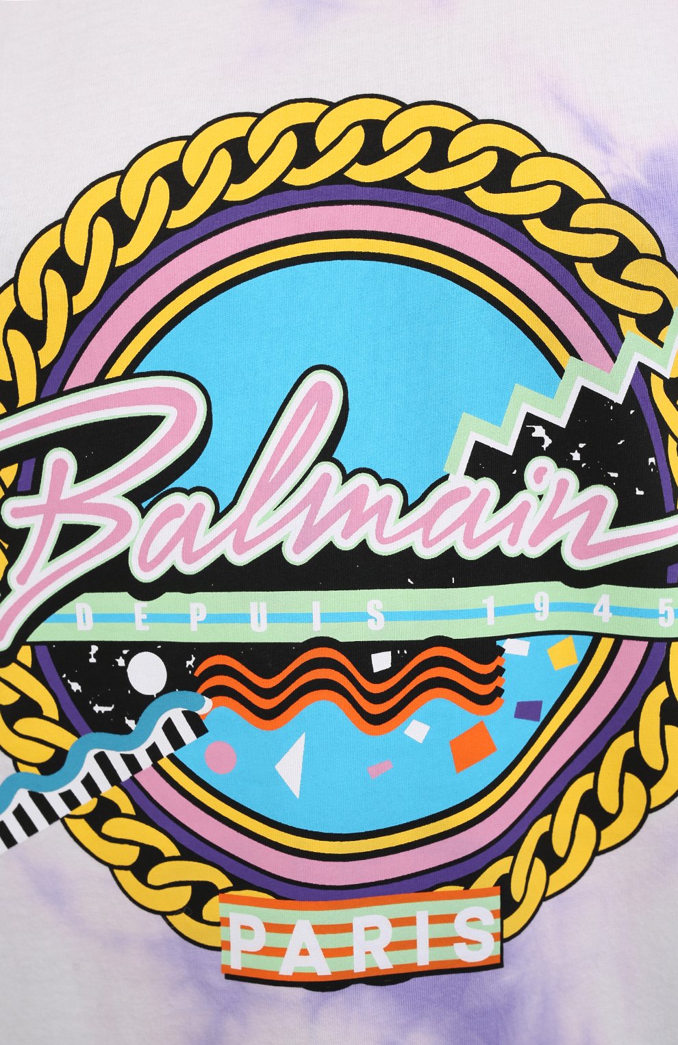 Хлопковая футболка BALMAIN, арт. VF11558/B503, фото 5