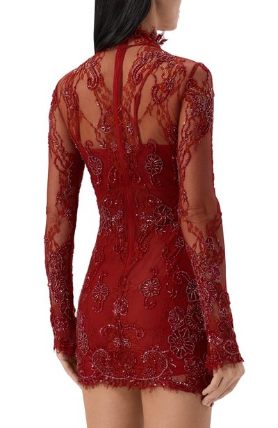 Платье с отделкой бисером BLUMARINE, арт. RF6062/J1616, фото 3