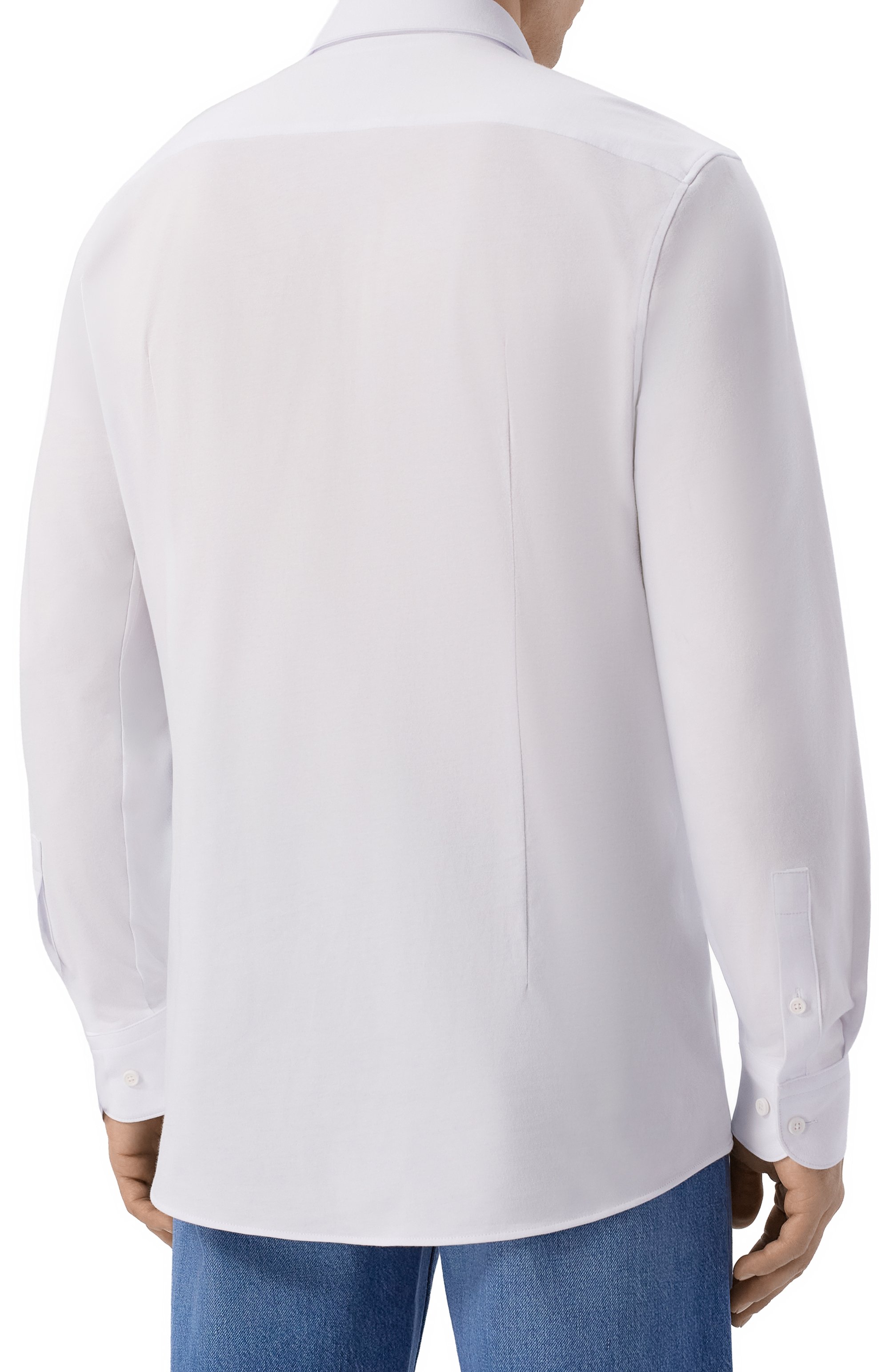 Хлопковая сорочка BOSS, арт. 50474283, фото 4