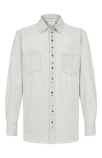 Мужская джинсовая рубашка GOLDEN GOOSE DELUXE BRAND, арт. GMP00487.P000636