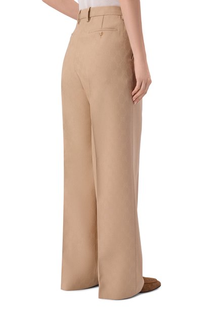 Шерстяные брюки GUCCI, арт. 715693/ZAKF8, фото 4