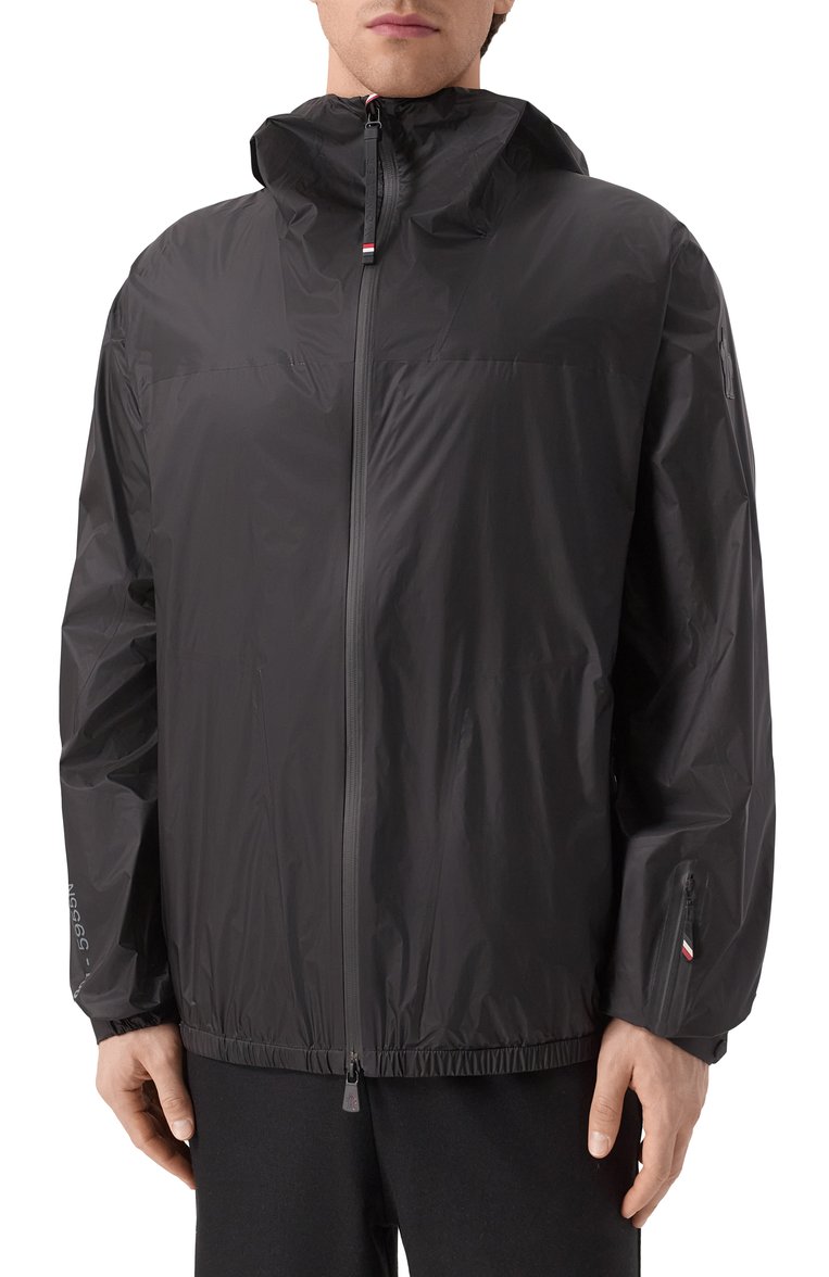 Мужская куртка fiernaz MONCLER GRENOBLE черного цвета, арт. 1B70310/5955N | Фото 3 (Рукава: Длинные; Длина (верхняя одежда): Короткие; Материал внешний: Синтетический материал; Кросс-КТ: Легкие; Стили: Кэжуэл; Автоматизация состава: Проставлено; Автоматизация ТО: Проставлено)