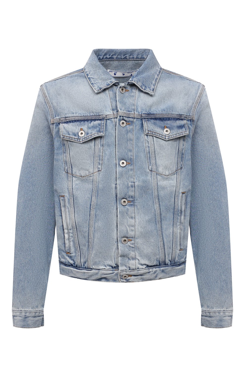 Джинсовая куртка OFF-WHITE, арт. 0MYE054S21DEN005, фото 1
