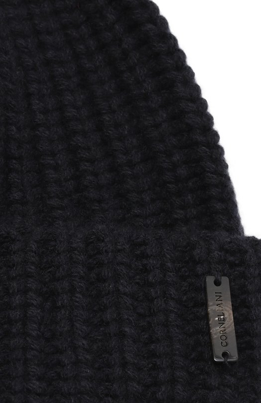 Шапка из шерсти и кашемира Corneliani 260110-2625110 Синий  260110-2625110 Фото 3