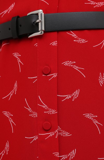 Платье MICHAEL MICHAEL KORS красного цвета по цене 26800 руб., арт. MH08Y46GKY, фото 5 Платье MICHAEL MICHAEL KORS, арт. MH08Y46GKY, фото 5