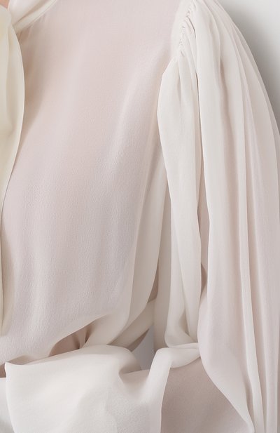 Шелковая блузка BALMAIN, арт. UF12680/S053, фото 5