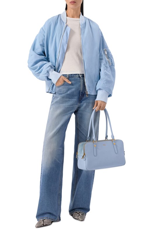 Сумка Furla Giulia medium Furla WB01871/BX0460 Голубой  WB01871/BX0460 Фото 7