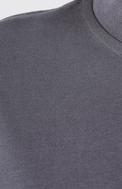 Хлопковая футболка reebok x victoria beckham REEBOK серого цвета по цене 6240 руб., арт. GE5622, фото 4 Хлопковая футболка reebok x victoria beckham REEBOK, арт. GE5622, фото 4