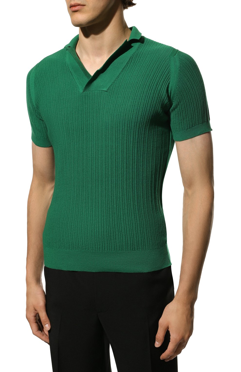 Хлопковое поло JOHN SMEDLEY, арт. STILLNESS, фото 3