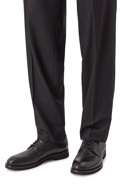 Кожаные дерби KITON, арт. USSA189N0112401, фото 3