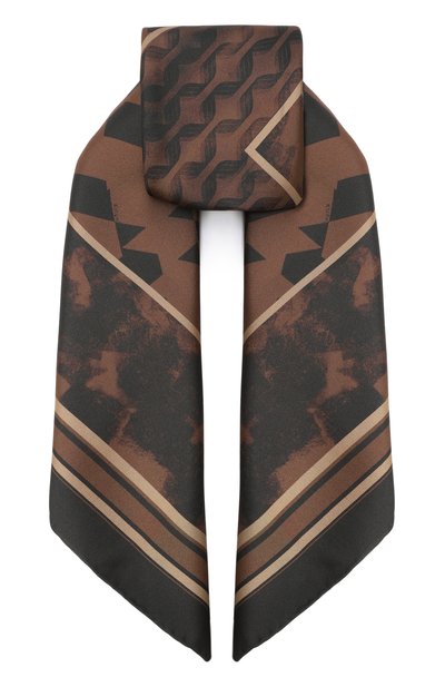 Женский шелковый платок KITON, арт. D53754K0570