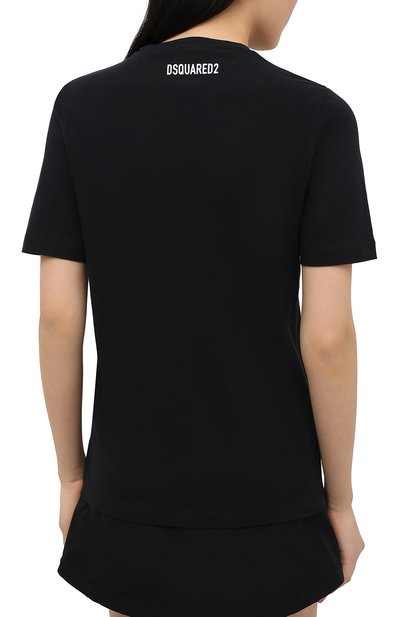 Хлопковая футболка DSQUARED2, арт. S75GD0166/S21600, фото 4