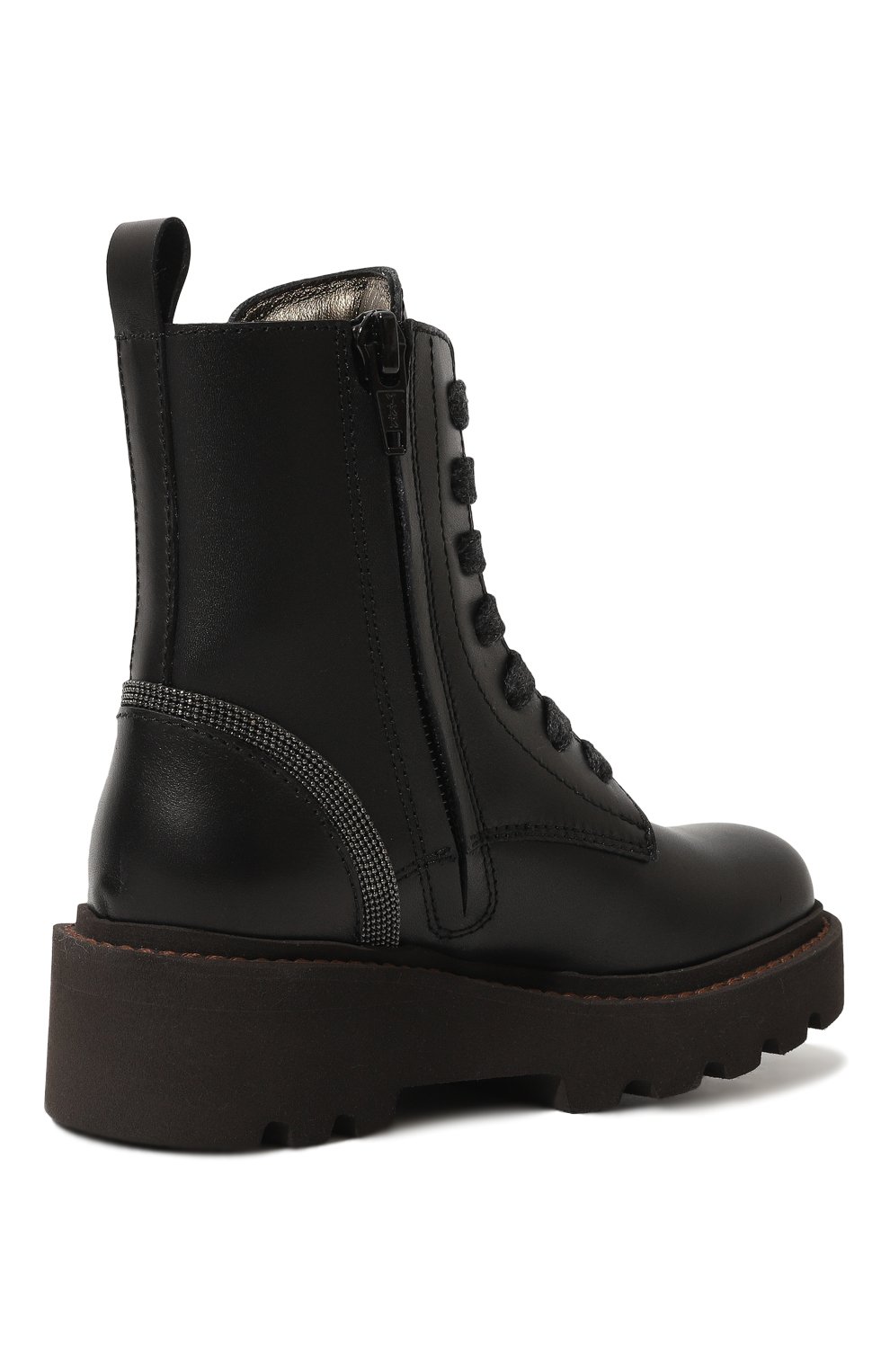 Кожаные ботинки BRUNELLO CUCINELLI, арт. BZRABD039, фото 3