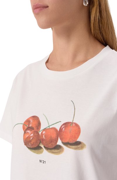 Хлопковая футболка N21, арт. F082/6328, фото 5