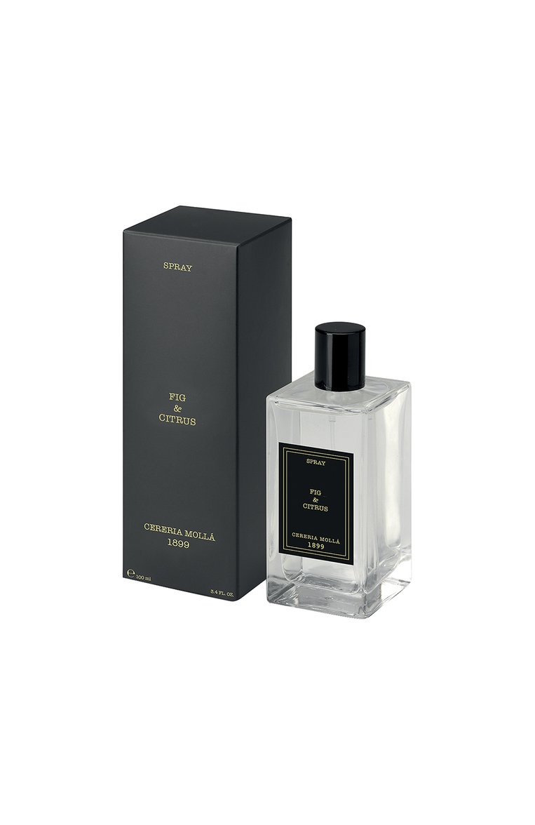 Спрей для дома fig & citrus (100ml) CERERIA MOLLA 1899 бесцветного цвета, арт. 8424405012277 | Фото 1 (Нос: Не проставлено; Региональные ограничения белый список (Axapta Mercury): Не проставлено; Ограничения доставки: flammable)